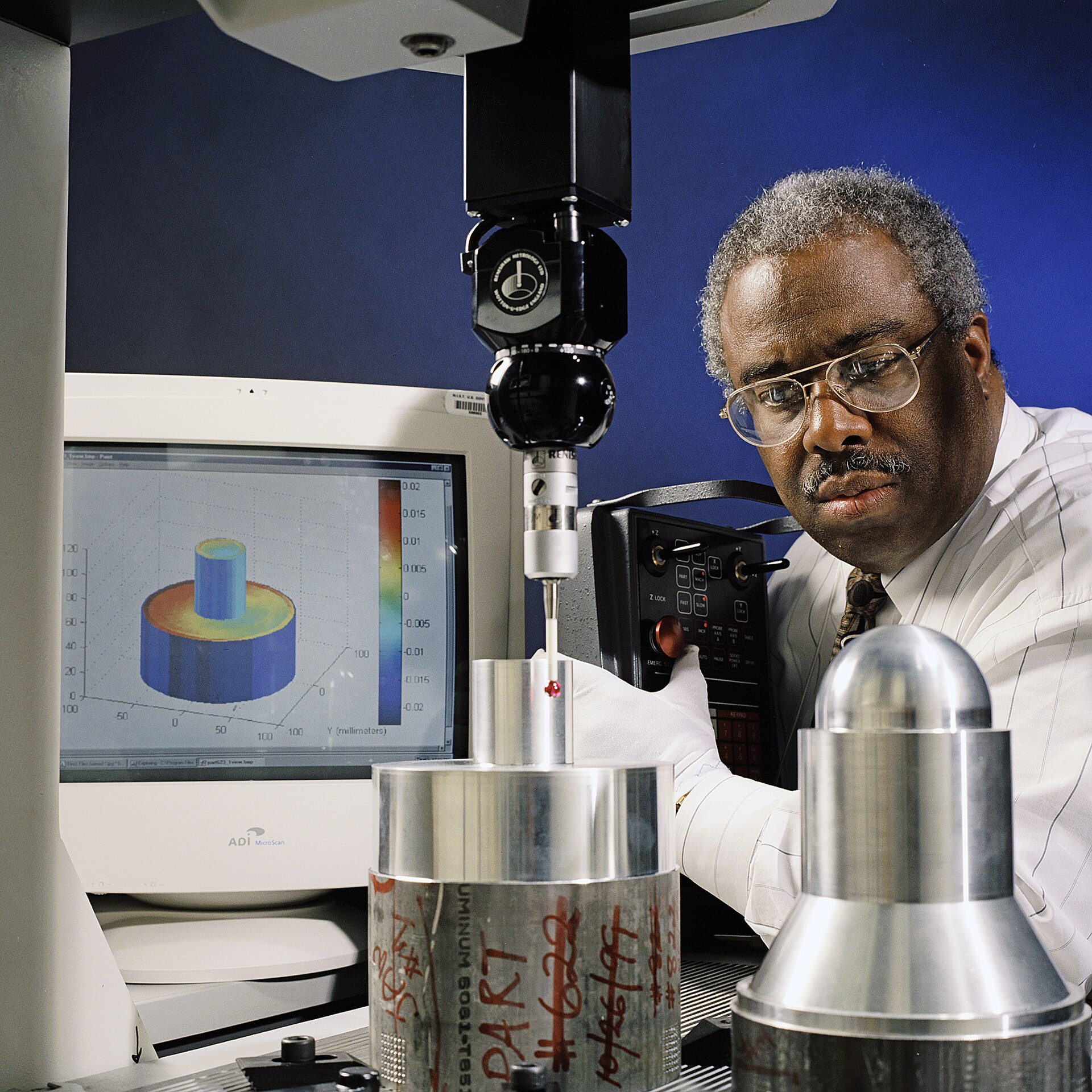 Coordinate measuring machine used for precision inspection